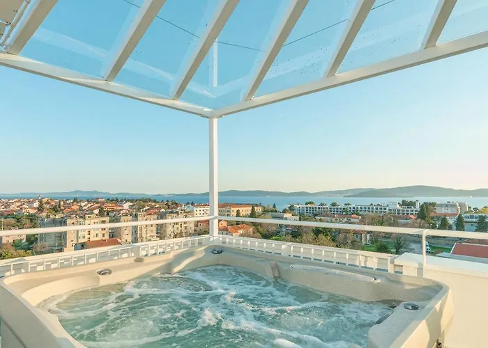 Apartament Sunset Penthouse With Jacuzzi And Seaview Zadar
